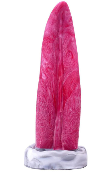 Pink Alien Silicone Sucker Tongue 21 cm - Dragon dildo 0